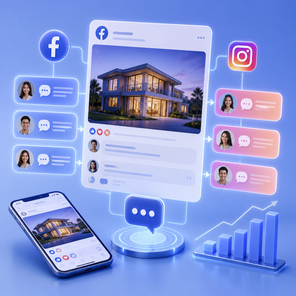 comments reply automation (facebook & instagram)